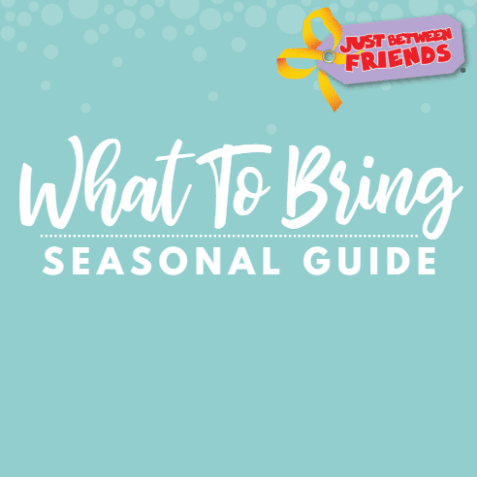 Seasonal Guide Cover