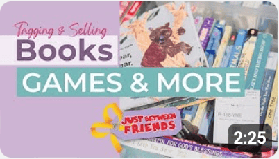 Tagging and Selling Books, Games, and More Video